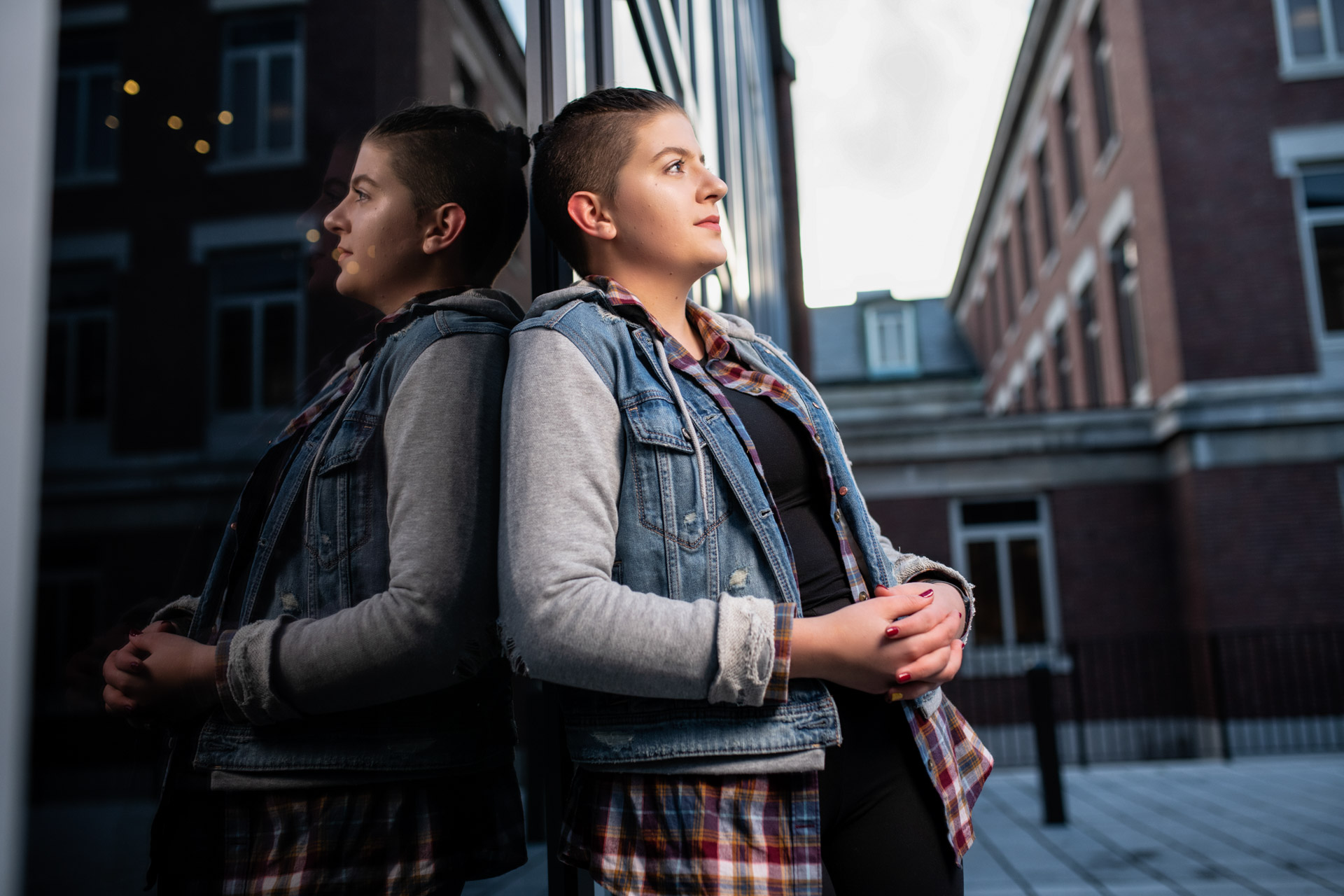 Senior portrait by Luke LaPorta, Rochester NY, photo 14
